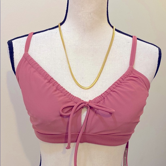 Xhilaration Other - Xhilaration by Target Mauve Bikini Top Sz D/DD NWT